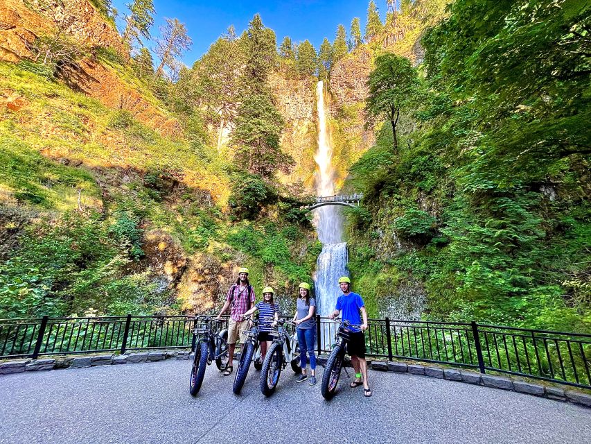 Portland: E-Bike Tour at Multnomah Falls - Multnomah Falls: allow the most time here