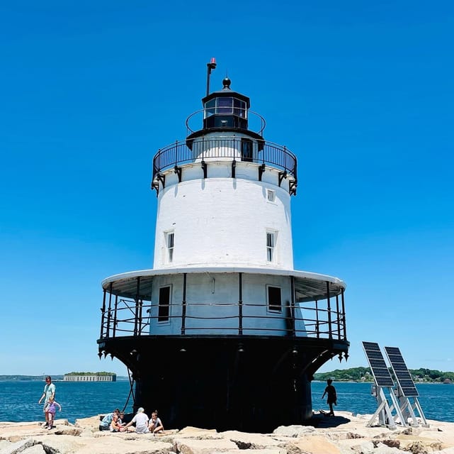 Portland, Maine: Coastal Lighthouses Guided Bicycle Tour - Spring Point Ledge Lighthouse and the first coastal miles
