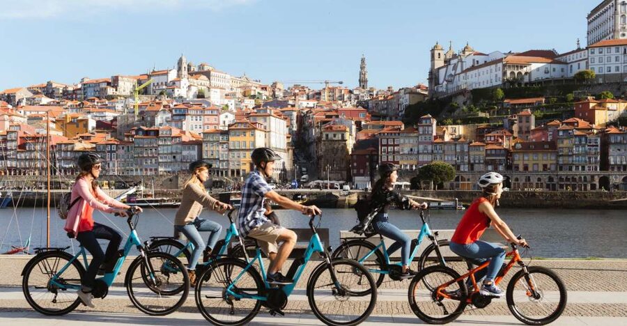 Porto: City Highlights 3-Hour Guided Electric Bike Tour - Ribeira’s medieval lanes and riverfront views