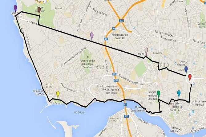 Porto Downtown and Sightseeing Bike Tour - Starting in central Porto on Rua João das Regras