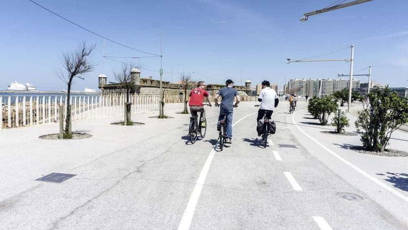 Porto Private E-Bike Tour: Douro River, Parks & Beaches - Along Massarelos and beneath the Arrábida Bridge