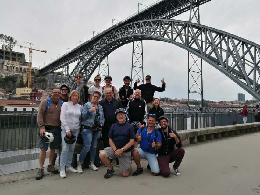 Porto: Riverside Panoramic E-Bike Tour - Arrábida Bridge and the wide river views