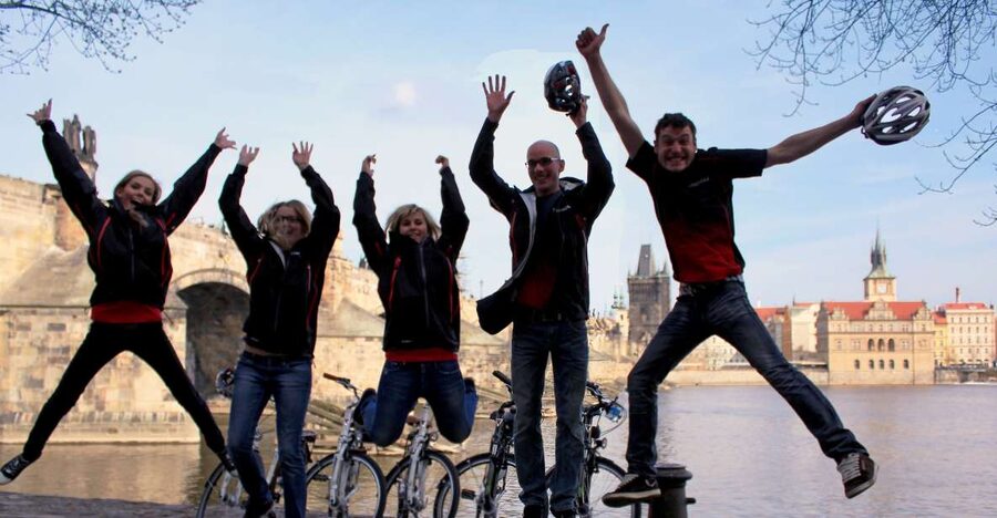 Prague: Bike or E-Bike City Tour with A Local Guide - Wenceslas Square, Municipal House, and Powder Tower