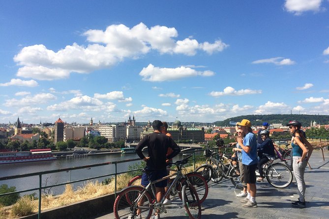 Prague Bike Tour - Stunning Viewpoints, Castle, City & Park - Letna Park and the Prague Metronome