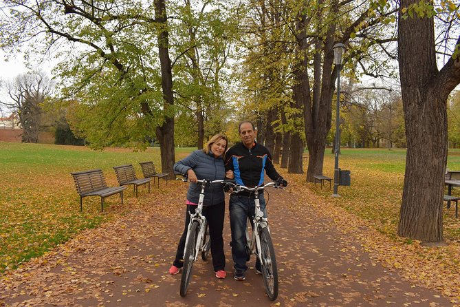 Prague E-Bike City Tour with A Local Guide - Charles Bridge from above and below