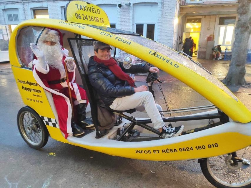 Private guided tour by electric bike taxi - Belfries, the Fine Arts Museum, and the town hall