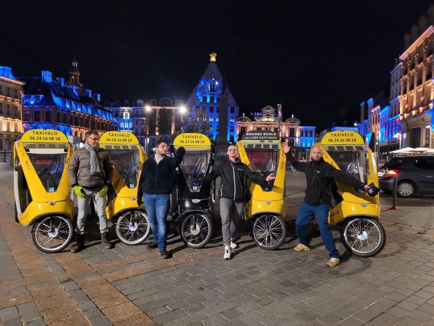 Private guided tour by electric bike taxi - Porte de Paris, the Gantois hospice, and Lille baths