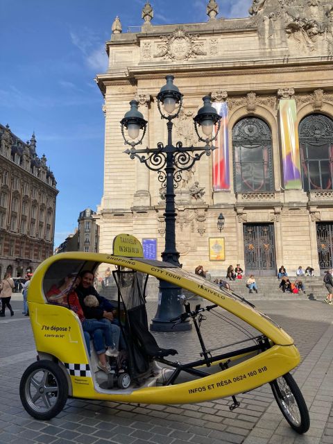 Private guided tour by electric bike taxi - Starting at Place Rihour and the tourism office