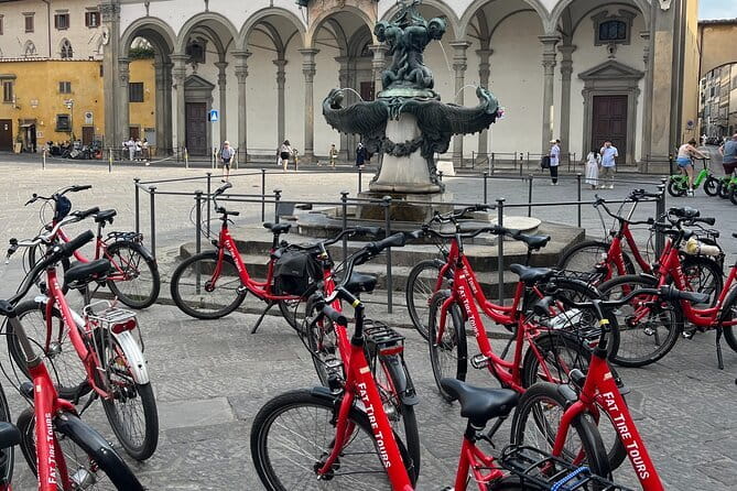 Private Highlights of Florence Bike Tour - Piazza della Signoria and the civic heart