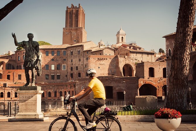Private Rome City Bike Tour with quality Cannondale EBike - Why a bike works so well in Rome
