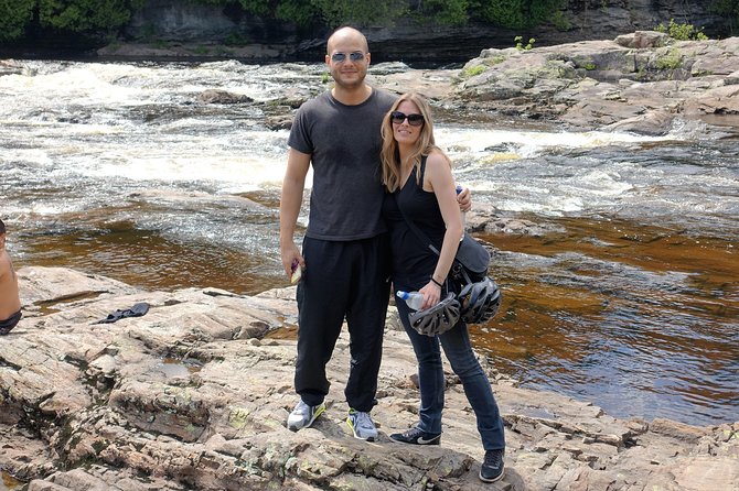 Quebec City : Bike Excursion to Montmorency Falls - Riding from Quebec City toward Montmorency Falls