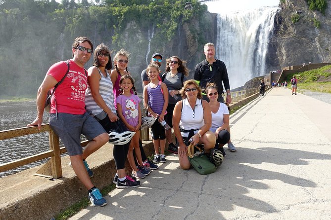 Quebec City : Bike Excursion to Montmorency Falls - Reaching Parc de la Chute-Montmorency