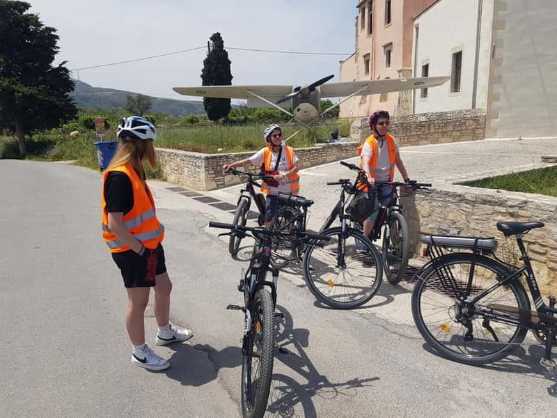 Rethymno: Guided e-Bike Tour on Mili Gorge and Soft Drinks - Halevi Monastery and the first taste of old Crete