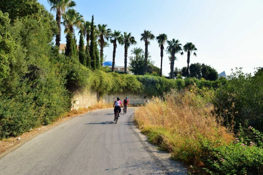 Rhodes: Anthony Quinn Bay E-Bike Tour with Snorkeling - The ride back to Rhodes Town