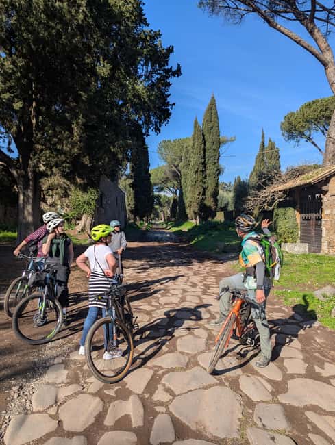 Rome: Appian Way, Aqueducts, & Catacombs E-Bike Guided Tour - Why this e-bike route makes sense in Rome