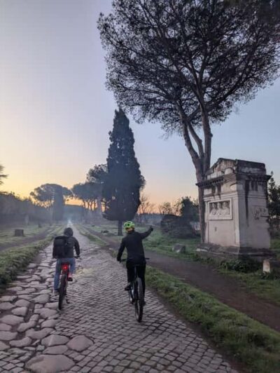 Appian Way, Aqueducts, & Catacombs E-Bike Guided Tour