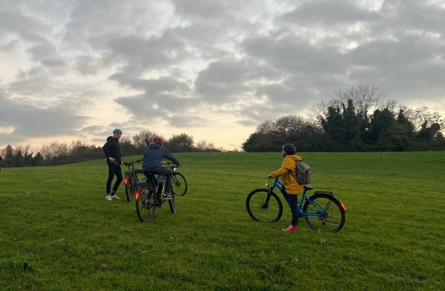 Rome: Appian Way & Catacomb Sunset E-bike Tour with Aperitif - Caffarella Park and the Open-Air Aperitif
