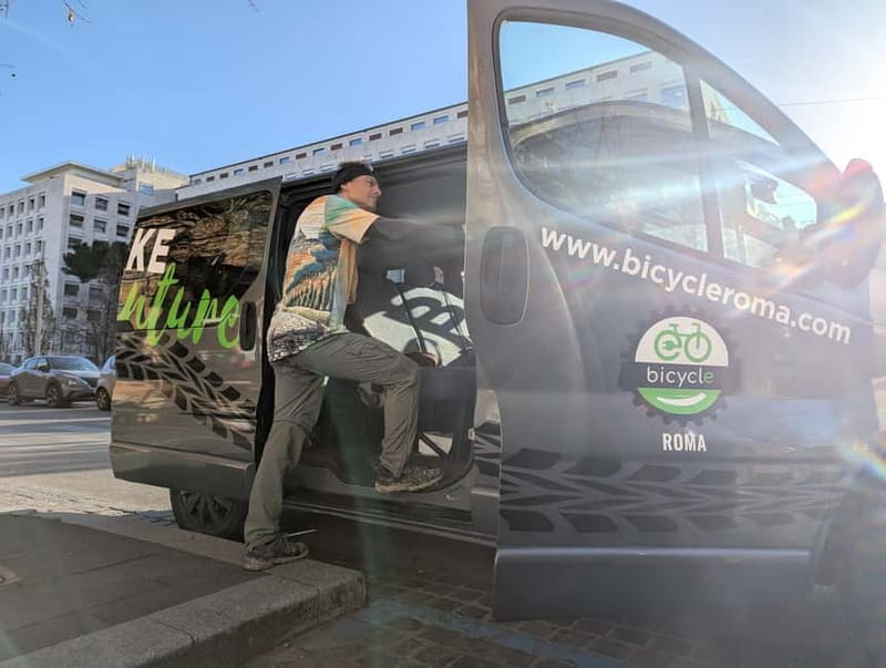Rome: Appian Way, Catacombs & Aqueducts by eBike + Transfer - Bikes, family details, and physical demands
