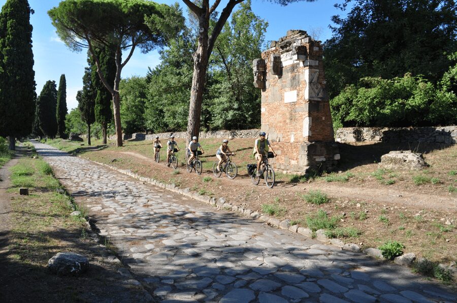Rome: Appian Way, Catacombs, & Roman Aqueducts E-bike Tour - The Aqueducts Park is the visual high point