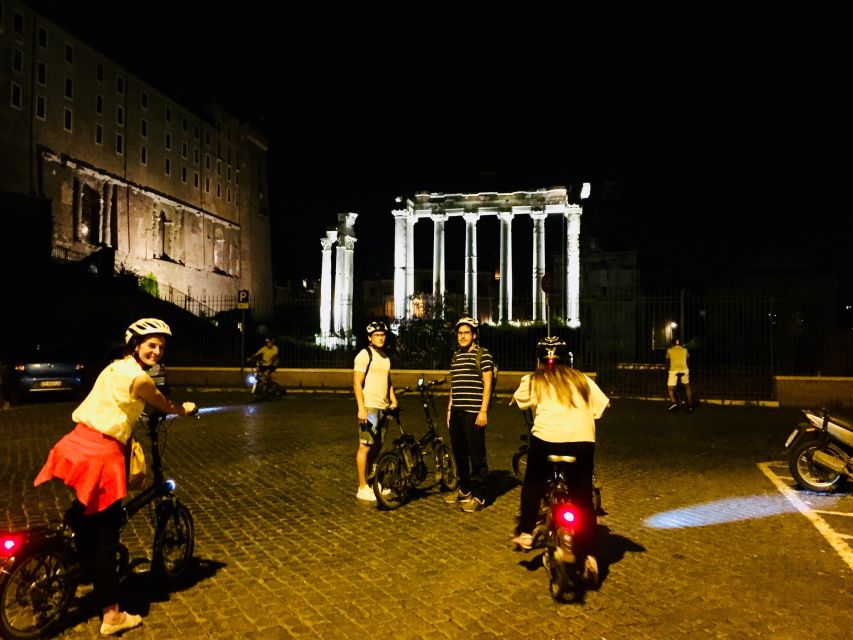 Rome by Night: E-bike Small Group Tour -Food & Wine (Option) - Campo de’ Fiori and the route toward the Vatican