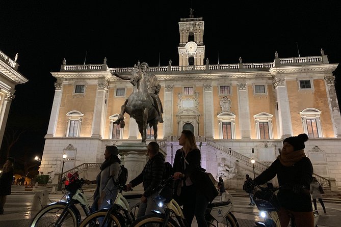 Rome by Night E-Bike Tour with Pizza Option - Trevi Fountain and the Spanish Steps