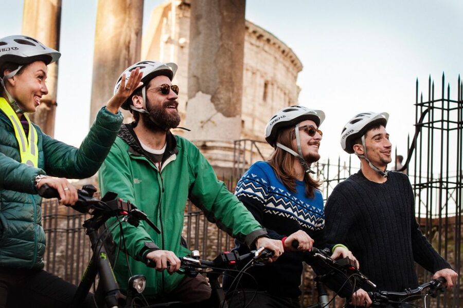 Rome: Cannondale E-Bike Tour of Top Landmarks & More - Villa Borghese and Rome from above