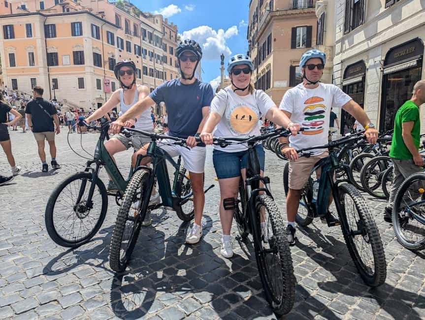 Rome: City Highlights Electric Bike Tour - Castel Sant’Angelo and St. Peter’s Basilica