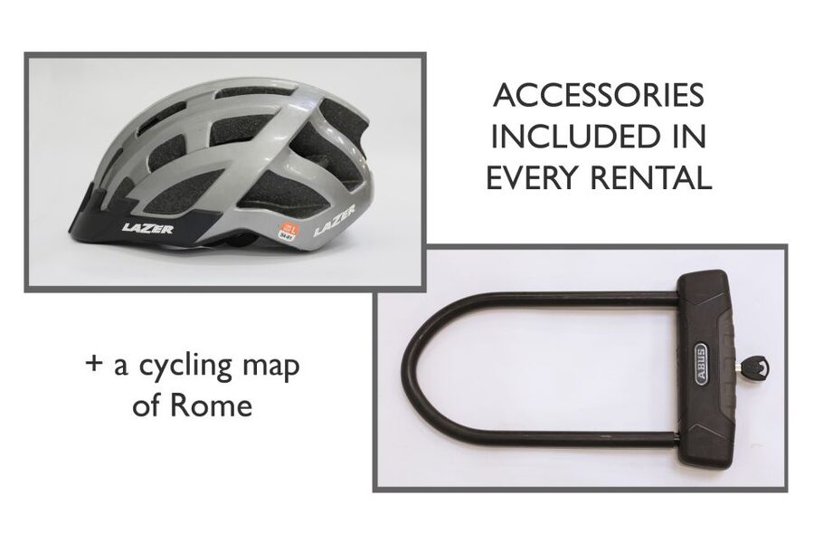 Rome: E-Bike Rental with Helmet and U-Lock - Why an e-bike makes sense in Rome
