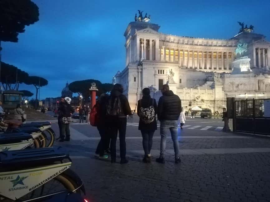 Rome: E-Bike Sunset Tour with Pizza Option - Why Rome works so well by e-bike after sunset