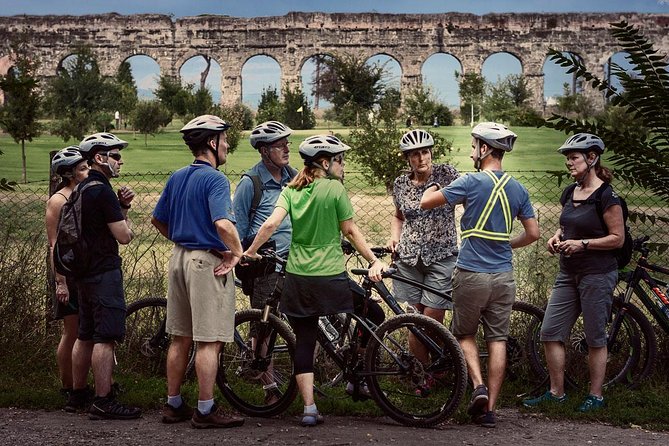 Rome EBike Tour: Appian Way, Catacombs & Roman Aqueducts - The Aqueducts Park is the visual high point