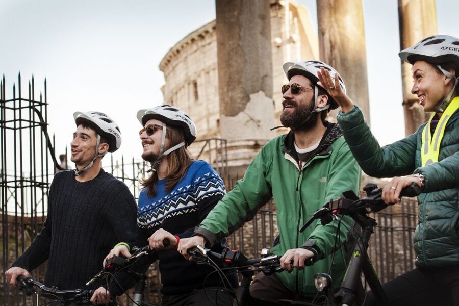 Rome: Full-Day Guided Tour by E-Bike with Lunch Included - Capitoline Hill and the Roman Forum View