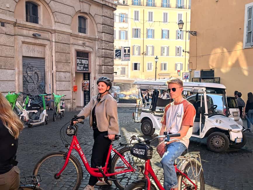 Rome: Top 10 Highlights Guided Tour by Bike or E-Bike - Roman Forum and the Colosseum