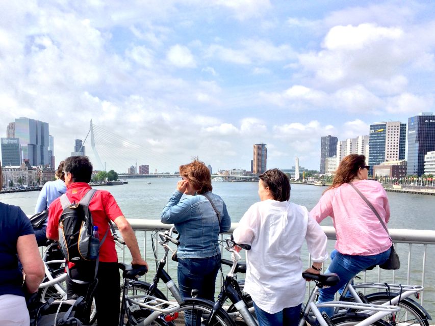 Rotterdam: 2.5-Hour Highlights Bike Tour - City Hall and the bold Markthal