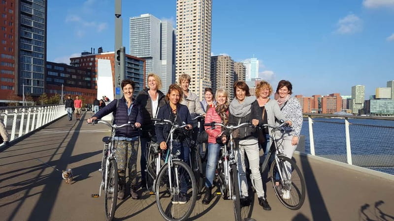 Rotterdam: City Highlights Guided Bike Tour - City Hall and Rotterdam’s changing center