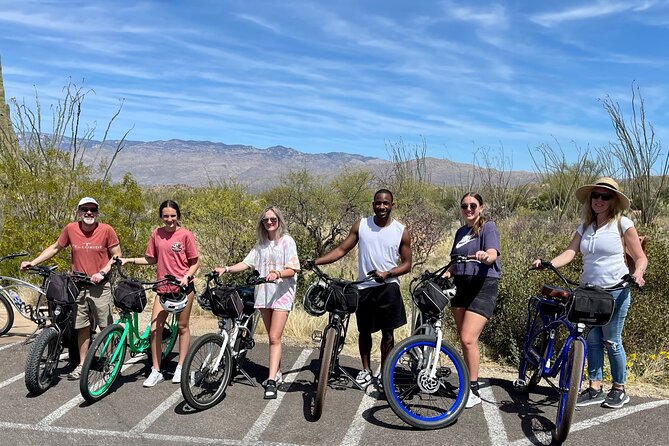 Saguaro National Park East E-Bike Tour - Meeting at Saguaro Corners and getting ready