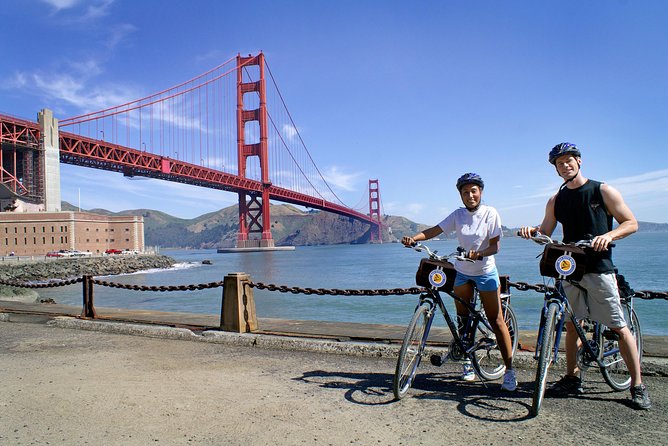 San Francisco: Golden Gate Bridge Bike Rental - Along the waterfront toward the Golden Gate Bridge