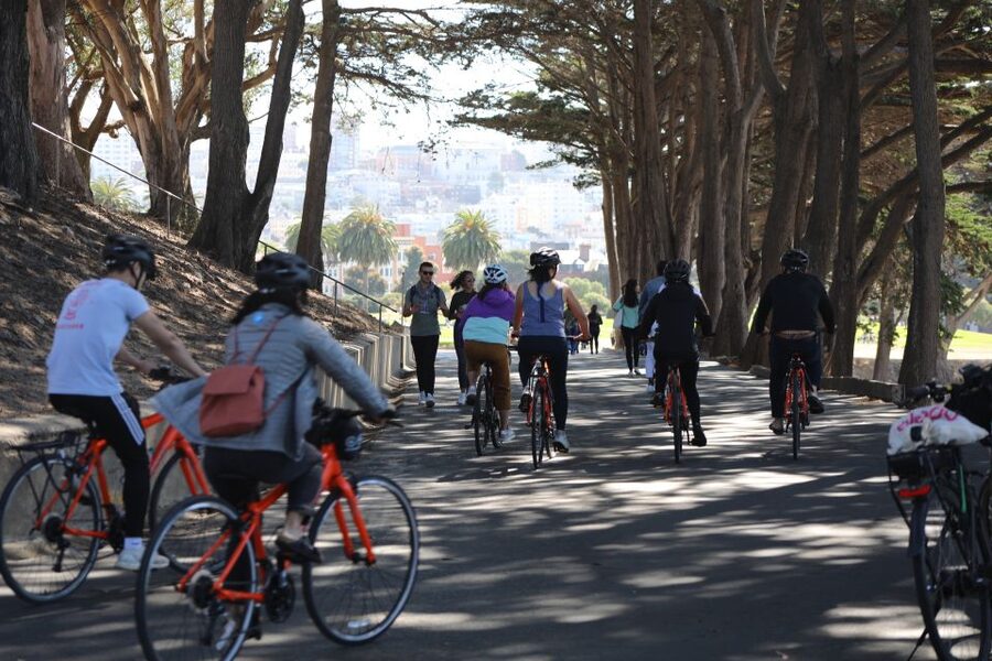 San Francisco: Golden Gate Park Bike or eBike Rental w/ map - Picking up your bike in San Francisco