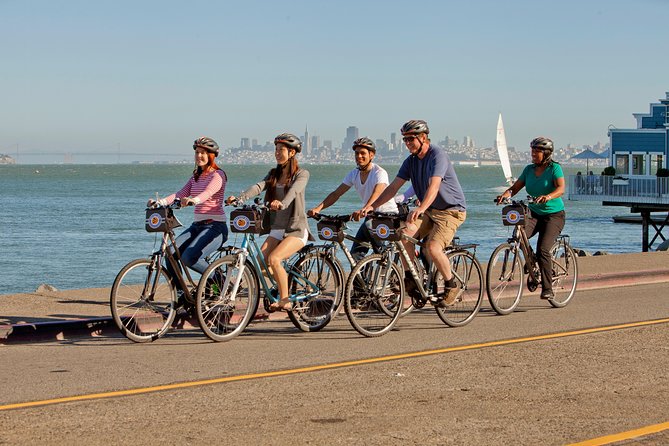 San Francisco Golden Gate To Sausalito Bike Tour - Crissy Field and the Warming Hut