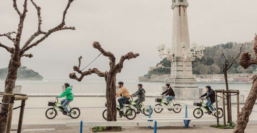 San Sebastian: Guided E-Bike Tour - From Go Local Tours to La Concha Bay