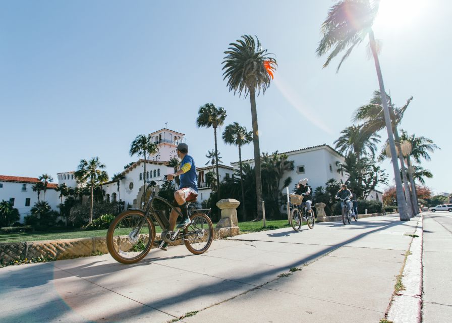 Santa Barbara: Electric Bike City Tour - Stearns Wharf and the harbor ride