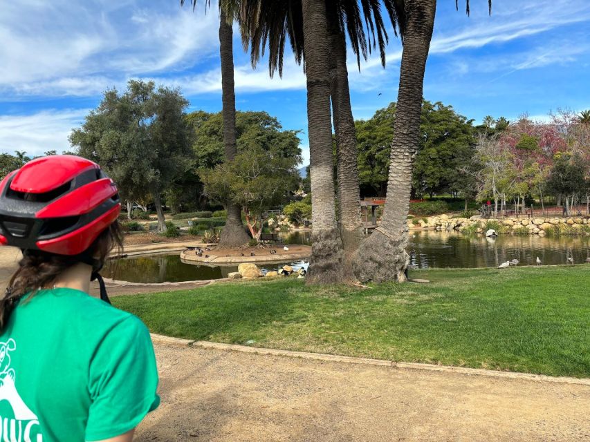 Santa Barbara: Guided Tour on electric bikes (private) - The courthouse tower and two downtown gardens