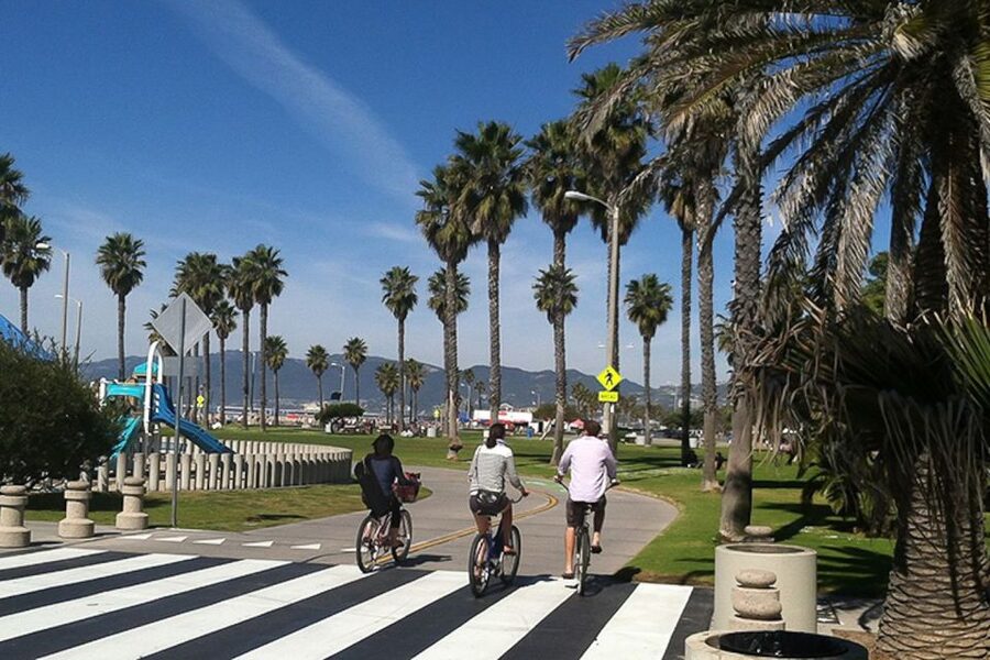 Santa Monica: Full Day Bike Rental - Heading north toward the Malibu direction