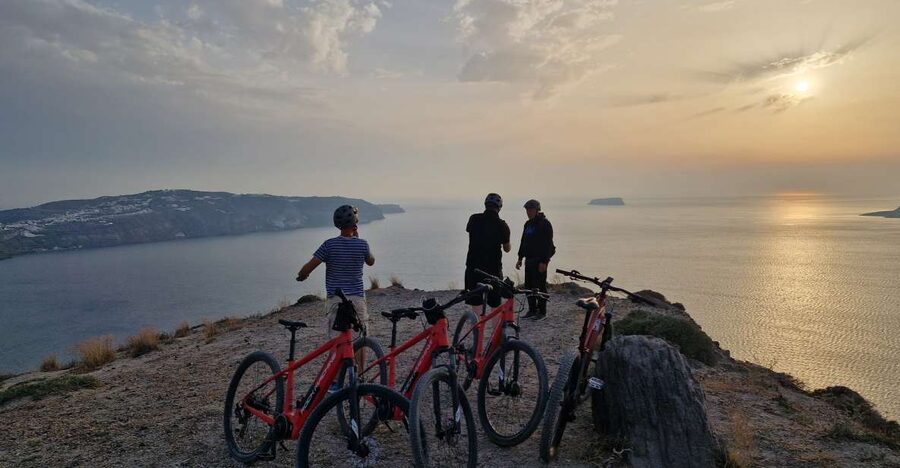Santorini: E-Bike Sunset Tour Experience - What the $141 price really buys