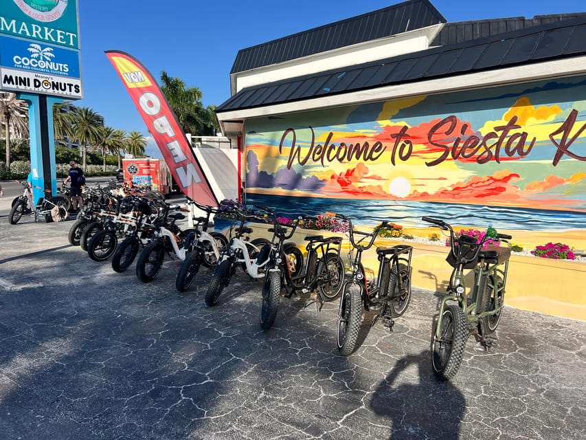 Sarasota: Siesta Key Electric Bike Sunset Tour - Key points to know before booking