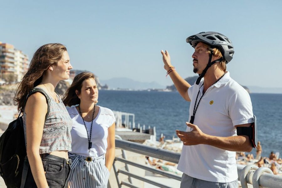 Scenic E-Bike Ride with Vineyard Wine & Meal - Lake Avernus and the volcanic country