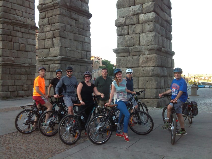 Segovia: guided route on an electric bicycle (ebike) - Why an e-bike works so well in Segovia
