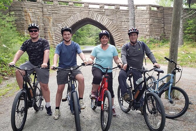 Self-Guided Ebike Tours of Acadia National Park Carriage Roads - Riding toward Jordan Pond and the park’s scenic roads