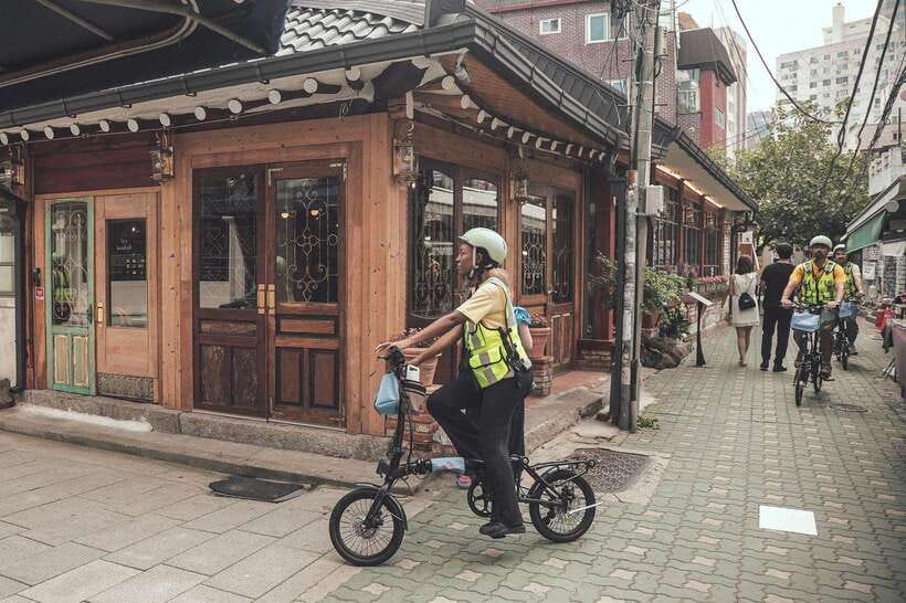 Seoul: Afternoon Ebike tour and "Happy Hour" food and drinks - What the cycling is really like