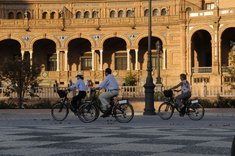 Seville: 2.5-Hour Evening Electric Bike Tour - What the guide adds to the ride