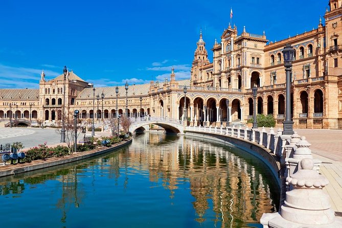 Seville Bike Tour with Full Day Bike Rental - Plaza de España and María Luisa Park